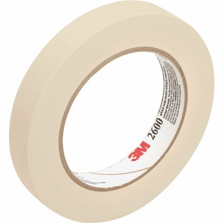 3M Tape, Masking, 3/4"x60yd, PK12 260018A