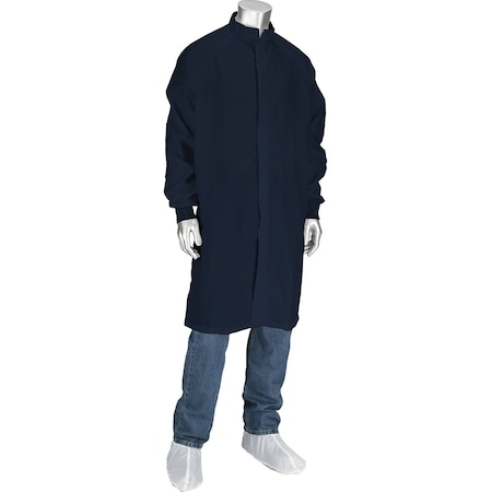 Uniform Technology Altessa Grid ISO 5 (Class 100) Cleanroom Frock CFRZC-74NV-XS