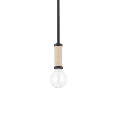 Troy Lighting Cruiz 1 Light Pendant 1.75 In. Soft Black F6701-SBK