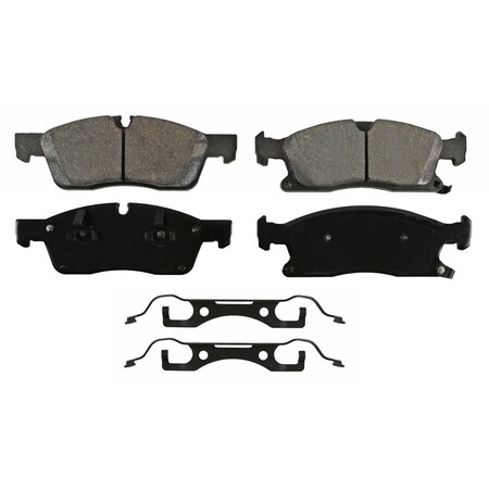 Wagner Brake QuickStop Front Disc Brake Pad Set Ceramic,  ZD1904