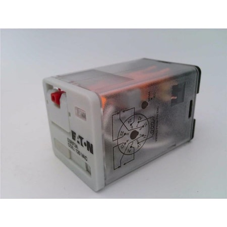 Eaton D3 Series Ice Cube Relay (2-Pole, 120V AC Coil) D3RF2A