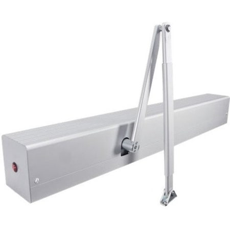 Security Door Controls Push Low Energy Swing Door Operator for 36" Door Aluminum Finish AUTOS136V