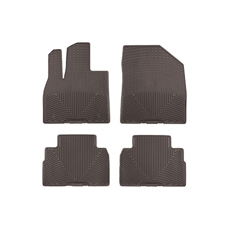 Weathertech Cocoa, Front and Rear All Weather Floor Mats W639CO-W640CO
