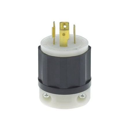 Leviton Industrial Grade Plug 20 Amp, 125/250 Volt 2411