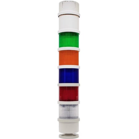 Edwards Signaling Tower Light Module, 24V AC, 24V DC, 3 in Dia., 3 5/8 in Height 248LEDMG24ADB