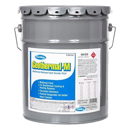Comstar Heat Transfer Fluid, Green, Pail 01-159