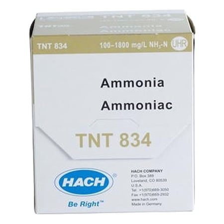 Hach Ammonia Vial Test, Vial TNT834