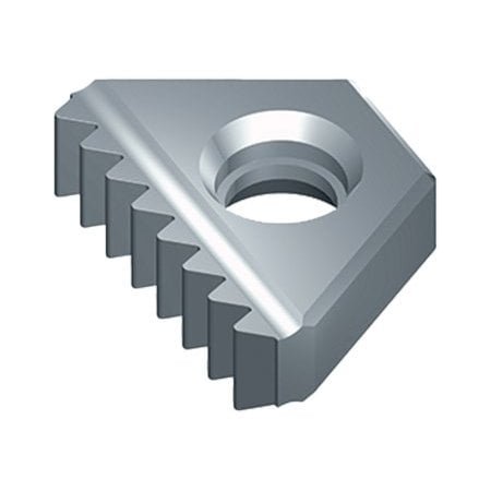 Vardex 3/8 in EX/IN 16 TPI PG Indexable Thread Milling Inserts Standard VBX Grade 086-00115