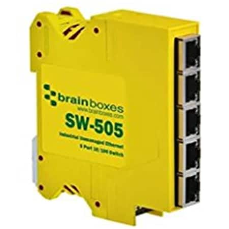 Upgrade Industrial Ethernet Switch 22 To Plus 176 DEGF Galvanic Isolation 5Port UP760077