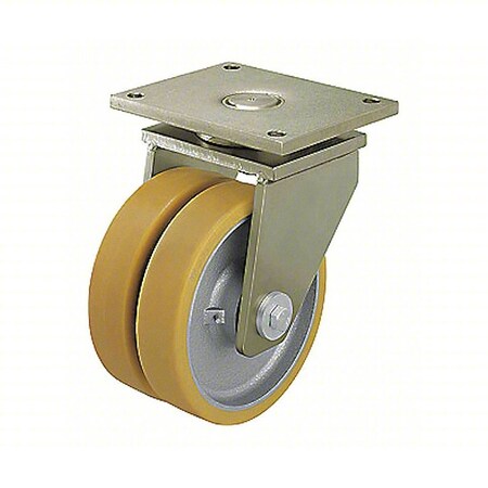 Zoro Select Plate Caster, 2975 lb. Load Rating LSD-GTH 150K-35