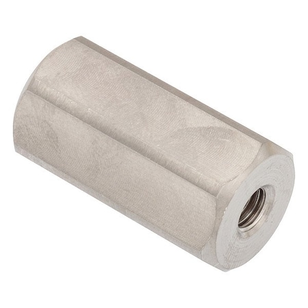 Zoro Select Female-Female Hex Adapter NUT601M4FXM4C