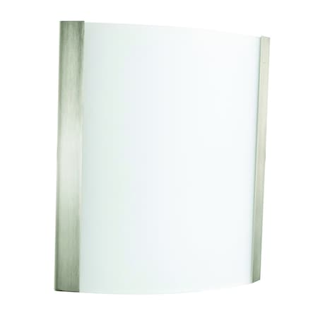 Afx Ideal 10in LED Sconce, Satin Nickel IDS0910LAJUDSN