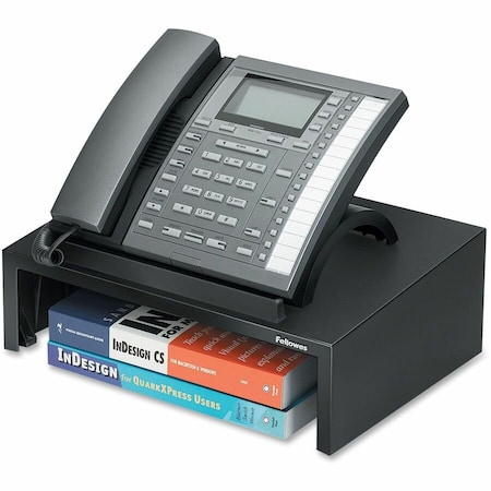 Fellowes THE DESIGNER SUITES PHONE STAND HAS AN ANGLED SURFACE TO KEEP YOUR PHON 8038601