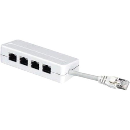 Black Box Rj-45 Modular Splitters, 5-Position, 8 X FM820-R2