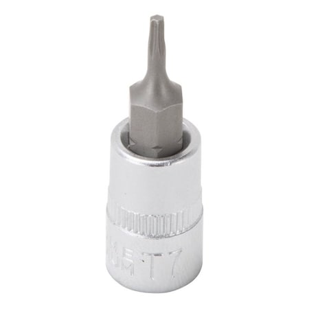 Vulcan Star Bit Socket, T7 Tip, Chrome 55050024SD
