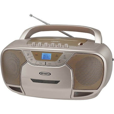Jensen CD-590-C Radio/CD Player/Cassette Recorder Boombox CD-590-C
