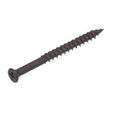 Hillman Drywall Screw, #6 x 2-1/4 in, Steel, Trim Head Phillips Drive, 5 PK 41596