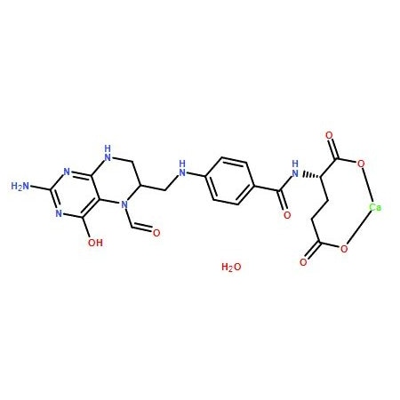 Ak Scientific 5-Formyl-5, 6, 7, 8-tetrahydrofolic acid calcium salt hydrate (1g), CAS 1492-18-8 2177AH-1g