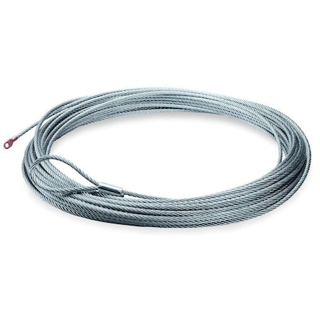 Warn Winch Cable For Warn RT15 and 15ci Winches; 5/32 In Diameter x 50 Foot Length; Galvanized Aircraft 69336