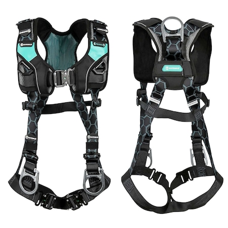 Safewaze Contour Full Body Harness: 3D, QC Chest/Legs (M) 025-1674