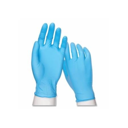 West Chester Protective Gear 29101 PosiShield, Powder-Free Textured Grip 4 mil Disposable Nitrile Gloves, X-Large, Blue, 100PK 813-29101/XL