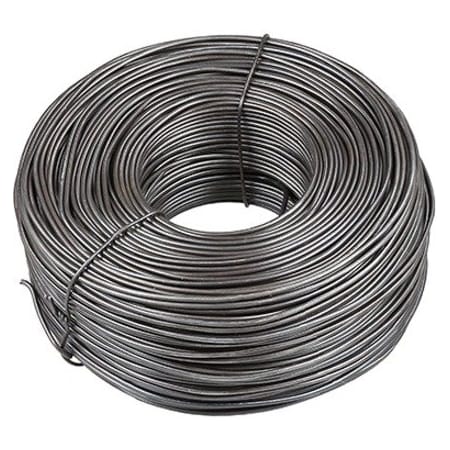 Dottie Tie Wire, Carbon Steel, 16-1/2 AWG, Black, 400 ft TY164