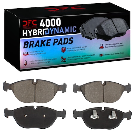 Dynamic Friction Co DFC 4000 HybriDynamic Brake Pads 4000-0682-00
