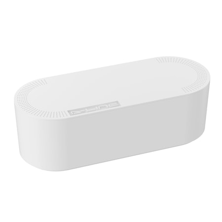 D-Line Large White Cable Tidy Unit, 4PK US/CTULGEW/SW/4