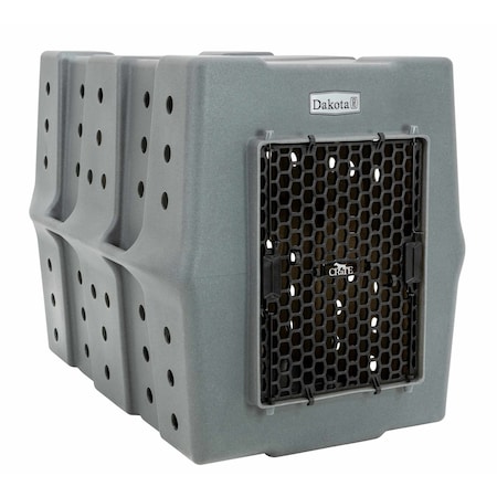 Dakota 283 CRaTE - Canine Rough and Tough Economy Kennel - X-Large - Dark Granite D2-CRATE-XL-DAR
