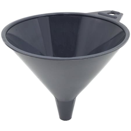 Flotool Medium Funnel, 1 pt, HDPE, Charcoal, 6-1/2 in H 05015