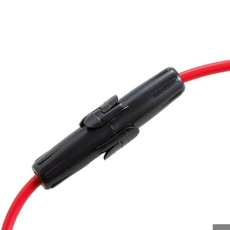 Optifuse In-Line Holder for 6.3x32mm, 14AWG 20A LPA-08B-14R