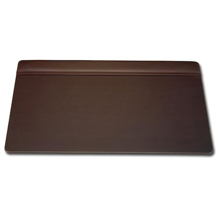 Dacasso This 34 x 20 desk pad features a genuine top-grain leather top-rail with a matching felt bottom.  <l P3421