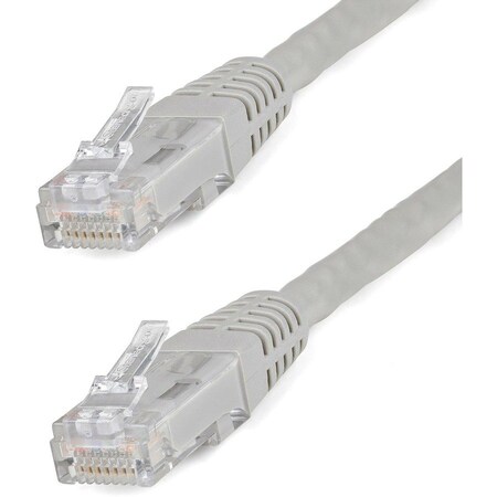 Startech.Com 20ft CAT6 Ethernet Cable Gray Cat 6 PoE C6PATCH20GR