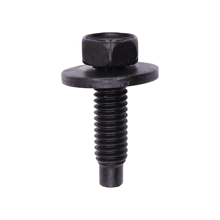 Auveco Hex Head Sems Body Bolt with a Dog Point 5/16-18 x 1 3/16in, 50PK 23663