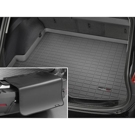 Weathertech Black Cargo Liner With Bumper Protector, 2024 - 2025 Porsche Panamera 401781SK