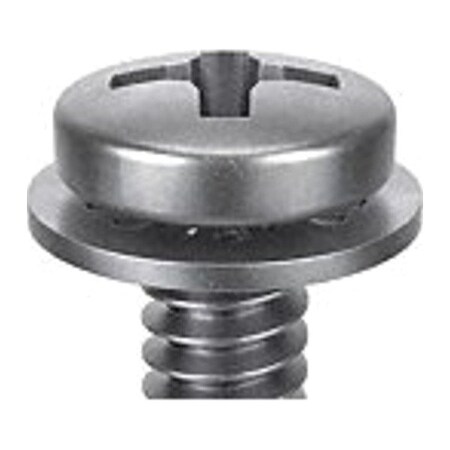 M4-0.70 x 30 mm Phillips Pan Machine Screw, Passivated 18-8 Stainless Steel, 10 PK