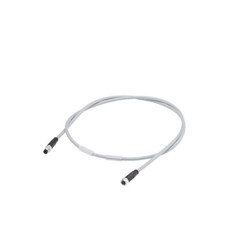 Siemens Power cable M8, both ends assembled with M8 connector and M8 socket 6ES7194-2LH03-1AA0