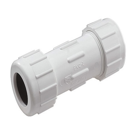 Homewerks Schedule 40 3 in. Compression X 3 in. D Compression PVC Repair Coupling 511-43-3-3