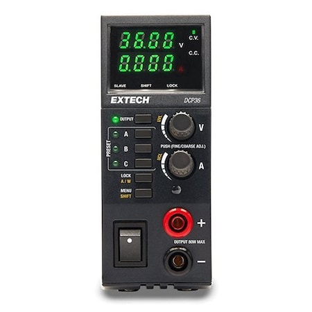 Extech 80W Switching Mode DC Power Supply DCP36