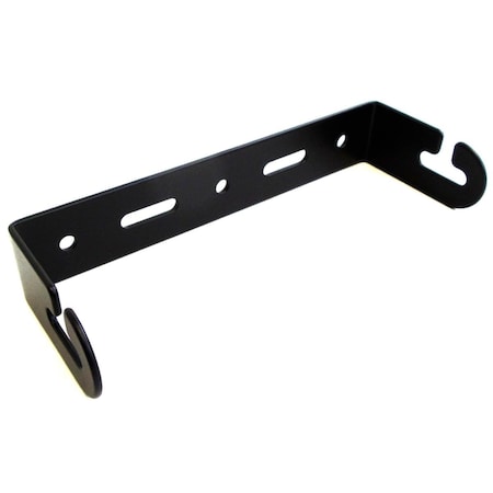 Kalibur 6 in. 2 Hole Replacement Mounting Bracket with Quick Release Sides - Black M45BRACKET