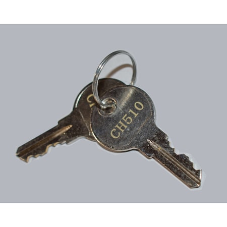 Securall Set of 2 Regular Cabinet Keys 680-CH510