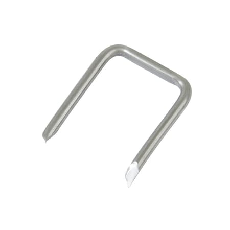 Gb Staple, 13/16 in W Crown, 1-3/8 in L Leg, Steel Gray, 100PK GSE-310