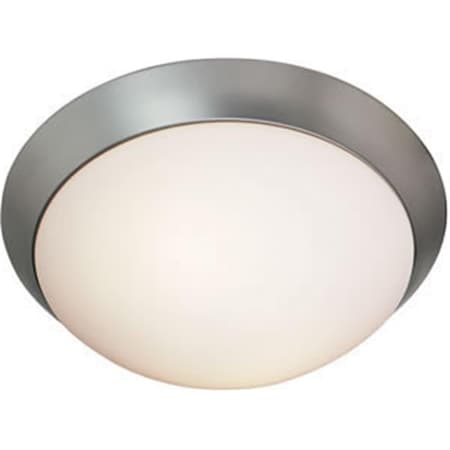 Or 20624-BS-OPL Cobalt 1 Light Flush Mount - Brushed Steel OR33101