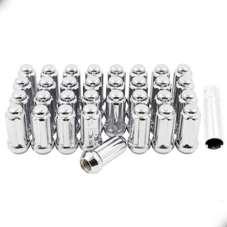 Coyote Wheel Accessories WHEEL INSTALLATION KIT 8 Lug Kit 14 Millimeter x 15 Thread Size 60 Degree Conical Spline Drive 63K848