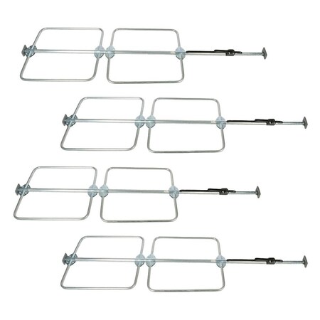 Mytee Products Bolt-On Hoop Set For Load Locks 1in Round Dia., 4PK DV-GST-Hoopx4