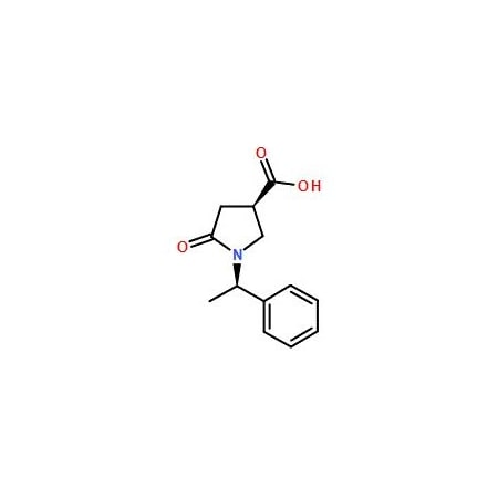 Ak Scientific (3R)-5-Oxo-1-[(1R)-1-phenylethyl]pyrrolidine-3-carboxylic acid (10g), CAS 99735-43-0 V9937-10g