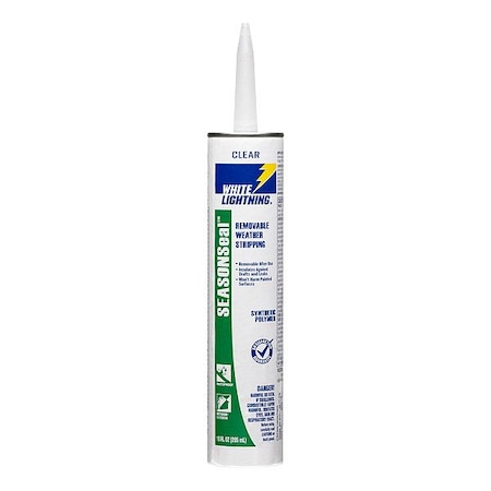 White Lightning Synthetic Sealant, 6 " L, 8 " W, Clear W41501010