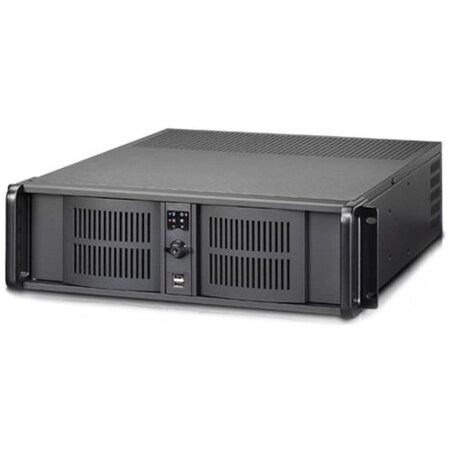 Istarusa D Storm No Power Supply 3U Rackmount Server Chassis (Black) D-300