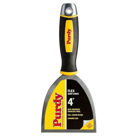 Purdy Joint Knife, 4 in W Blade, HCS Blade, Flexible Blade, Cushion-Grip Handle 14A900040