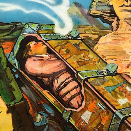 Homeroots Master Mystifier Houdini Vintage Magic Unframed Print Wall Art 393351